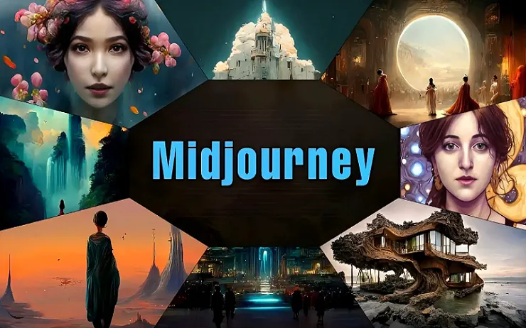 Midjourney 界面示例