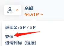 支付宝充值页面