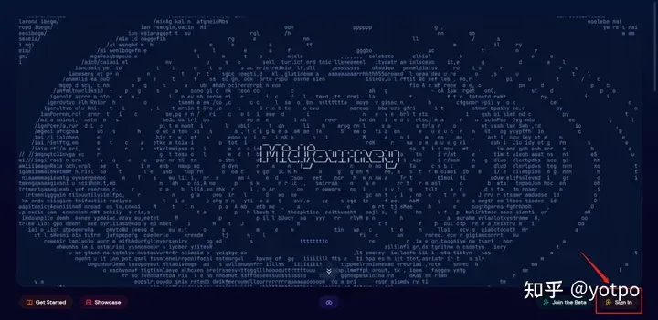 Midjourney 登录界面