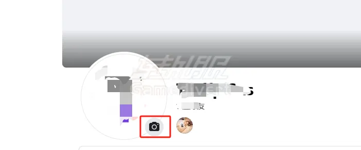 点击相机图标