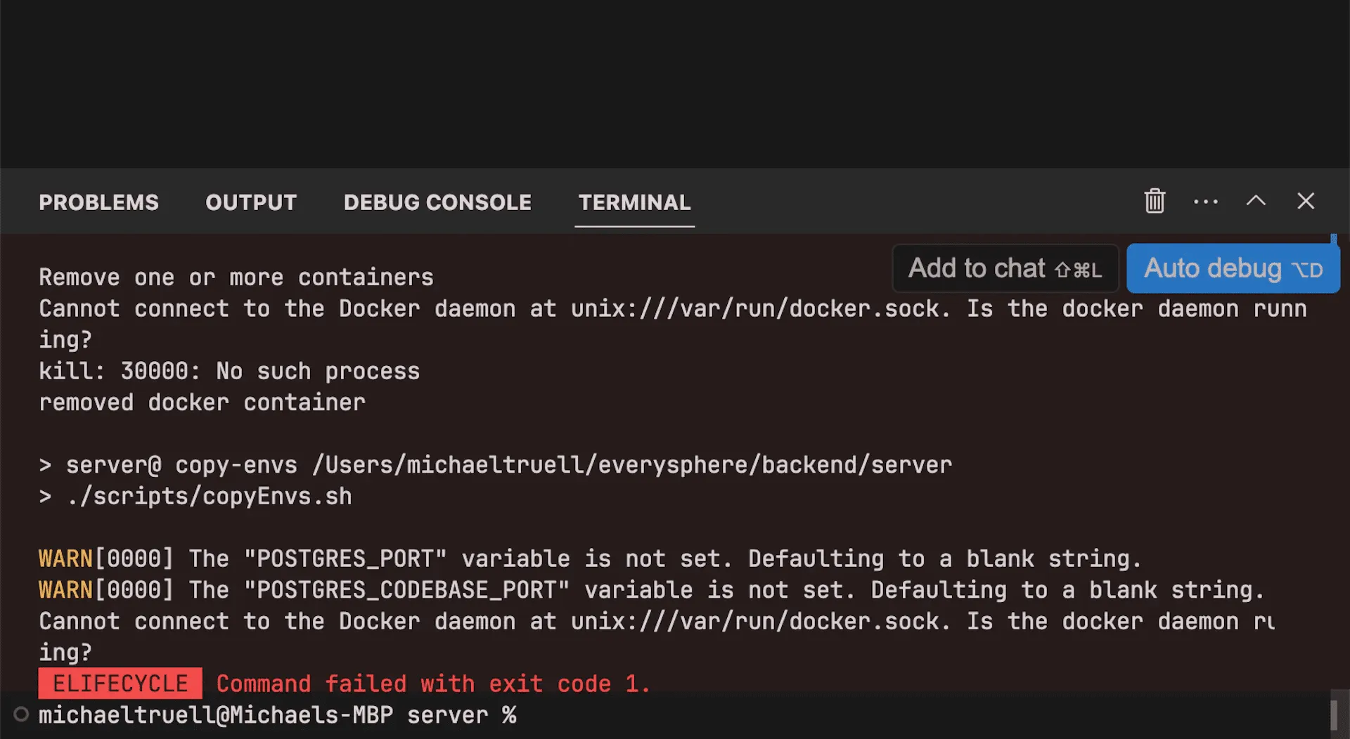 Auto-Debug 功能演示