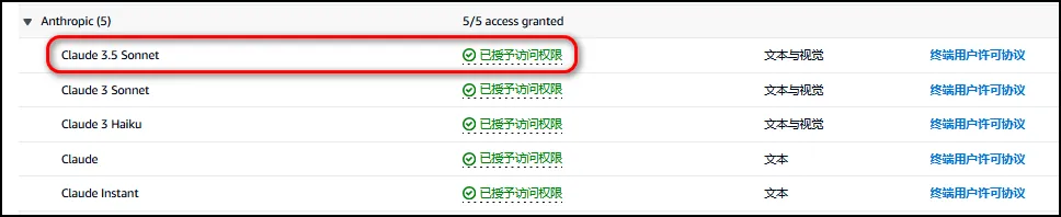 模型访问
