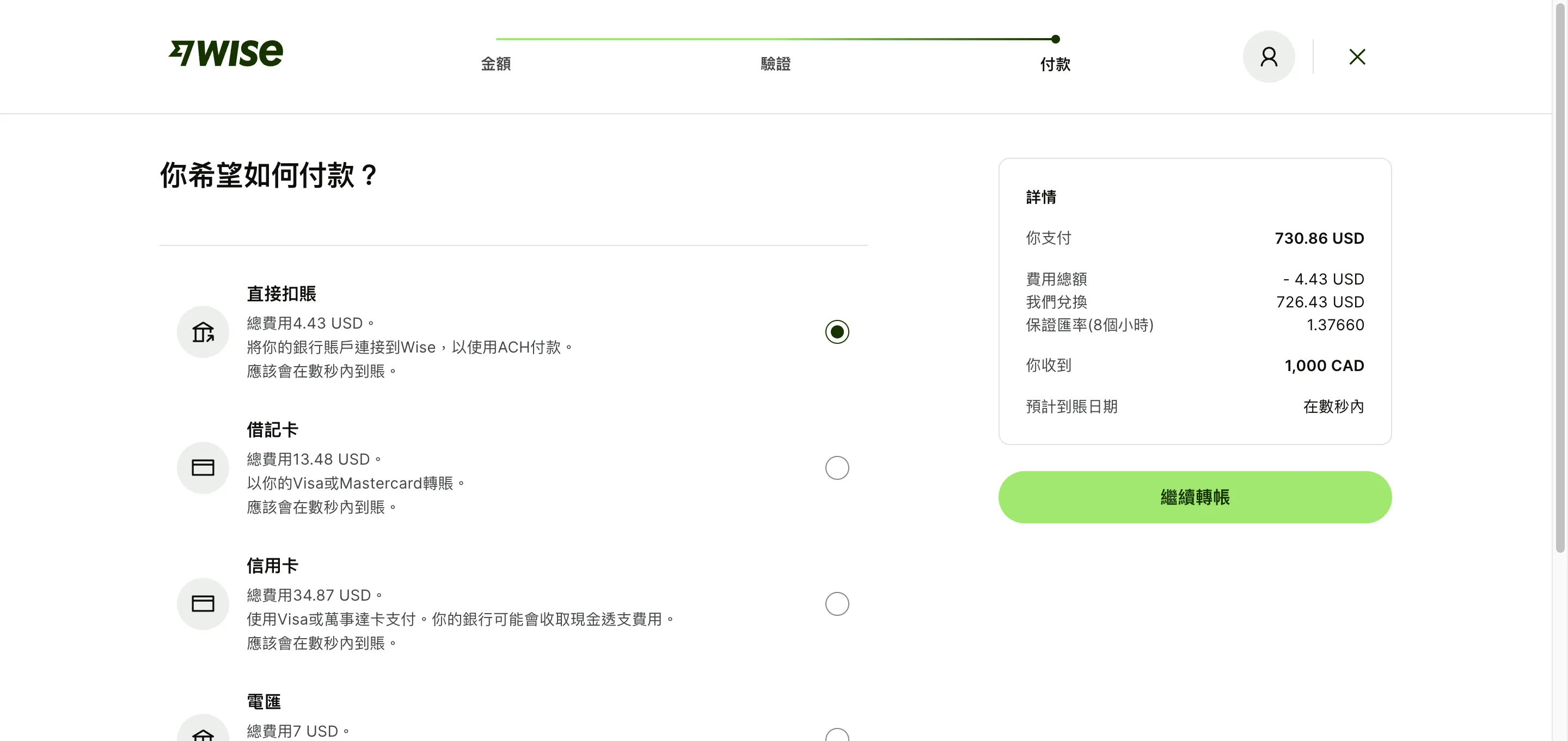 Payment Method
