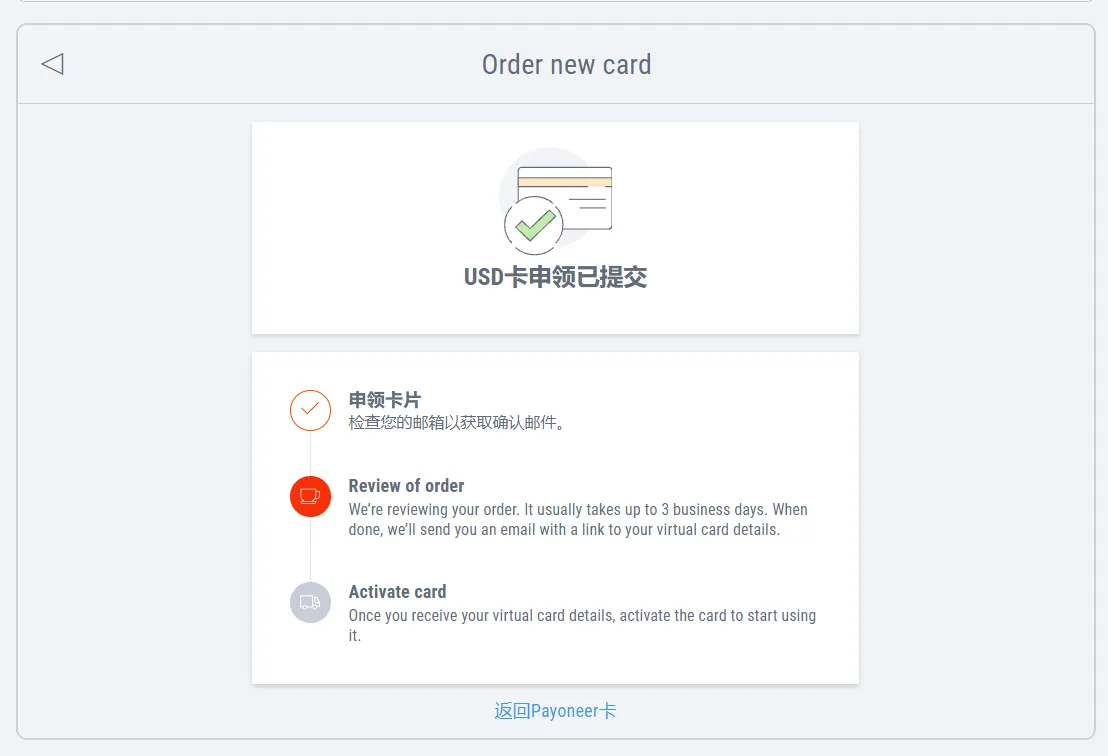 Payoneer随心付申请提交