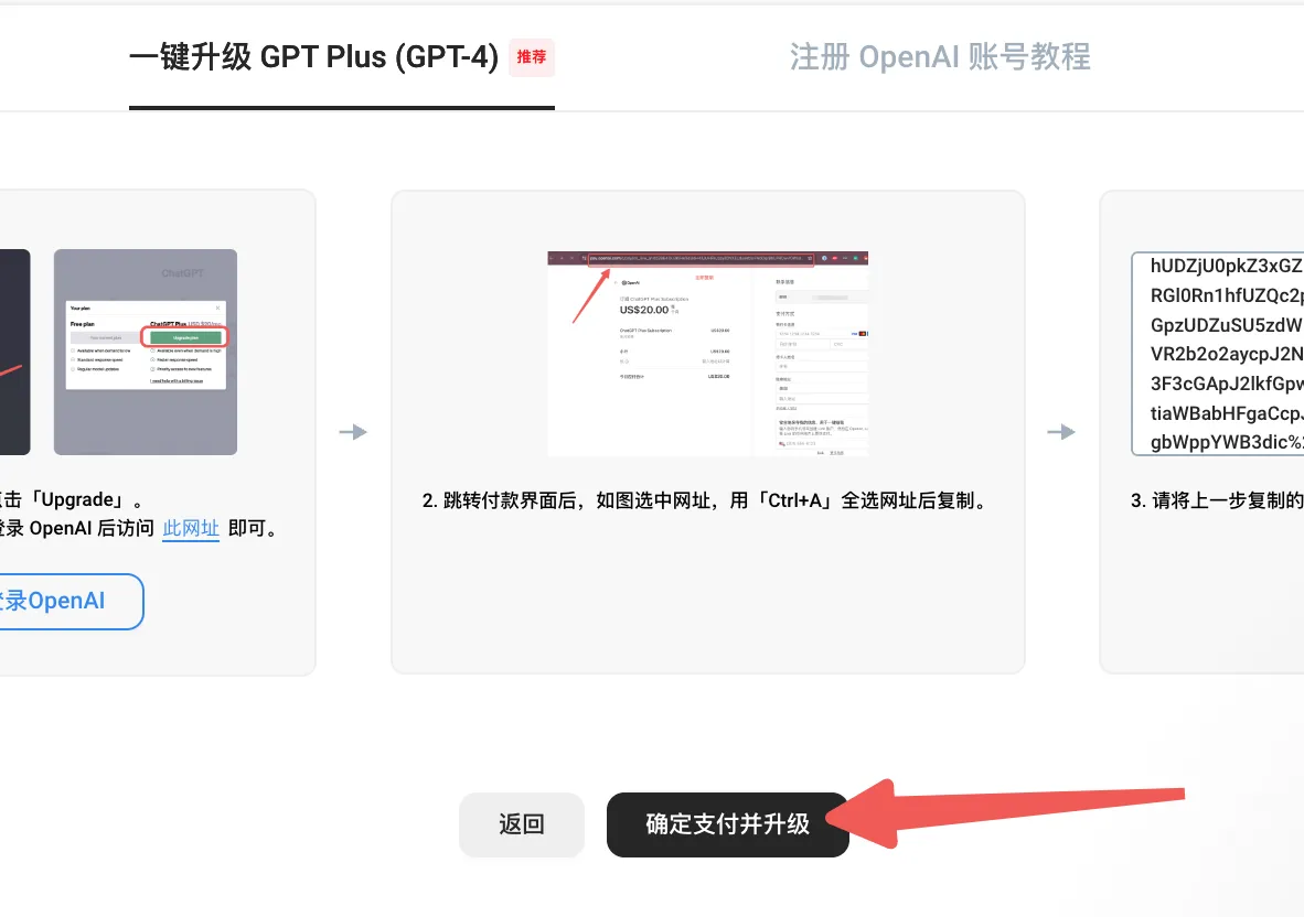 支付确认截图